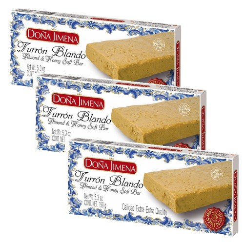 Doña Jimena Turron Blando Jijona 5.3 oz pack of 3